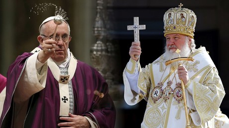 Le pape François et le patriarche Cyrille