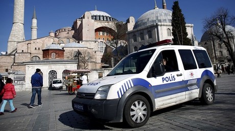 Un véhicule de police turc à Istambul
