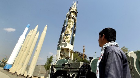 Missiles de fabrication iranienne au musée de Téhéran