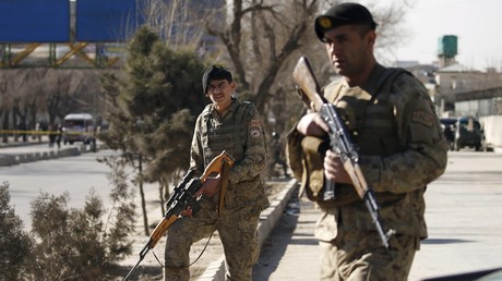 Membres des forces de sécurité afghanes
