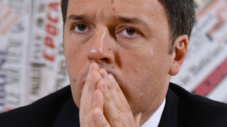 Le Premier ministre italien Matteo Renzi