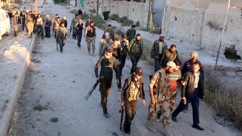 Plus d'un millier d'esclaves des terroristes libérés d'une prison près de Damas
