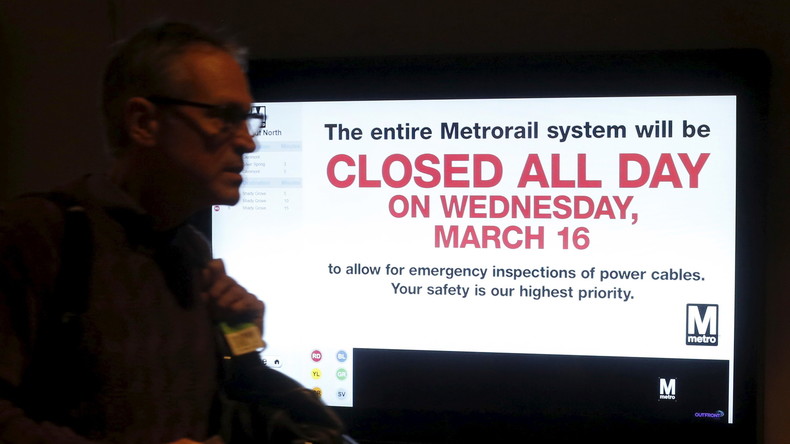 Le métro de Washington entièrement fermé face aux risques d'incendies liés à son réseau électrique