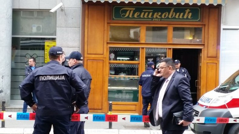 Un mort dans l'explosion d'une grenade en plein centre de Belgrade