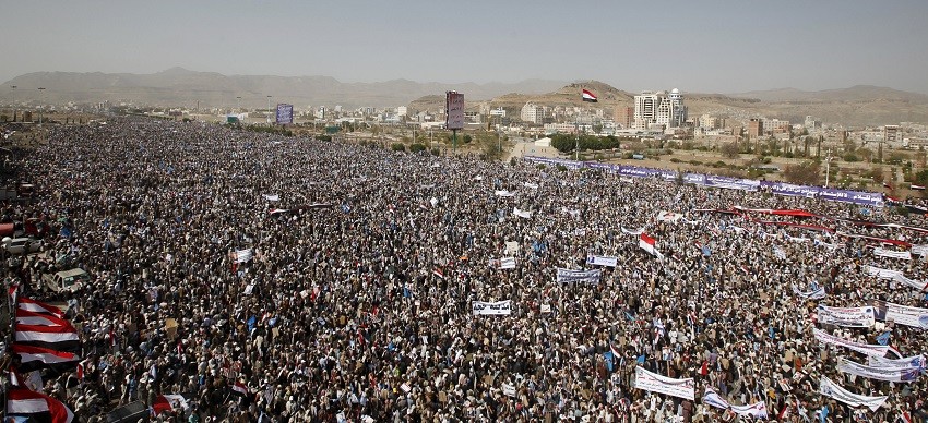 Yémen :  une marée humaine contre le premier anniversaire de la guerre civile (PHOTOS, VIDEOS)