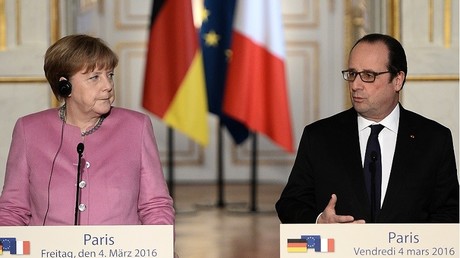 Angela Merkel et François Hollande se rencontrait aujourd'hui à l'Elysée. Au programme, principalement, la crise européenne des migrants