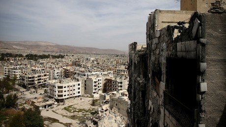 Les ruines de Damas