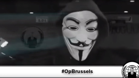 #OpBruxelles : Anonymous menace Daesh après les attentats à Bruxelles