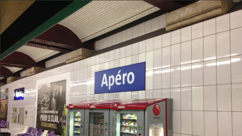 Apéro, Ma Pelle, #Tweet : La RATP rebaptise les stations de métro pour le 1er avril