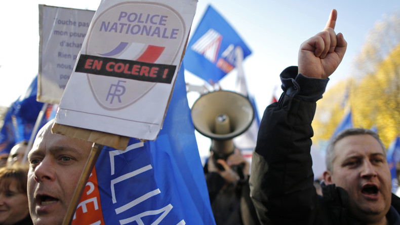 Manifestation des policiers : «Votre sécurité a un prix» (PHOTOS, VIDEO)