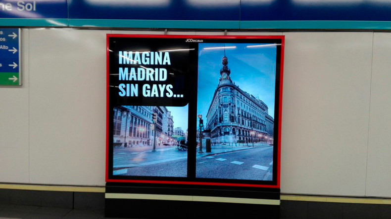 «Imaginez Madrid sans gays» : une campagne de pub ambigüe déclenche la polémique en Espagne