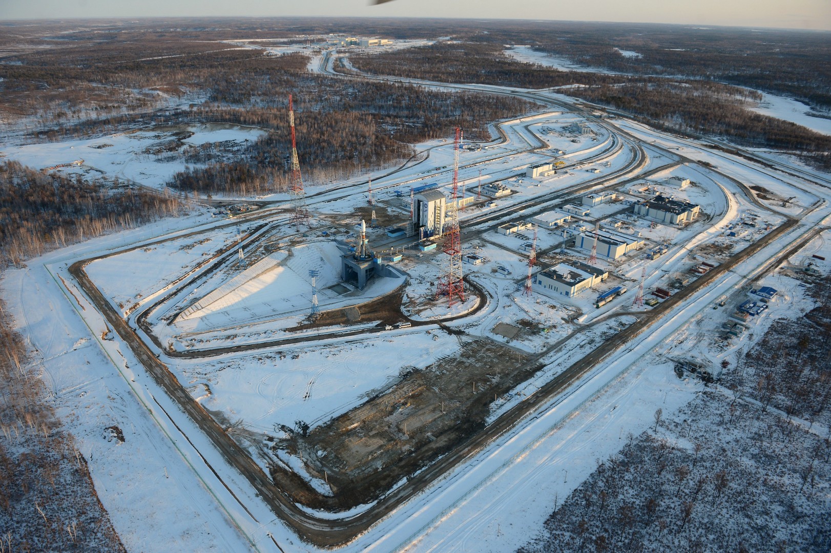 Le premier lancement depuis le nouveau cosmodrome russe en passe d'être réalisé