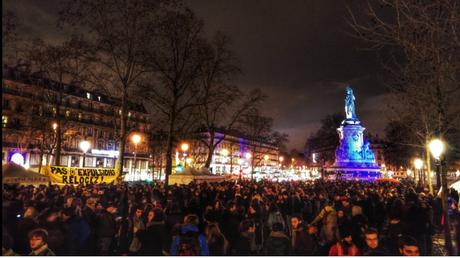 Loi travail : les manifestants de «Nuit Debout» place de la République évacués par la police