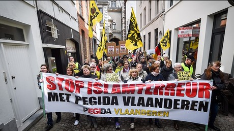 Des manifestants à Anvers