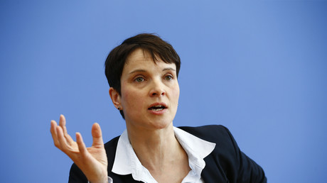 La présidente de l'AfD invitée d'un parti nationaliste suisse sous protection policière