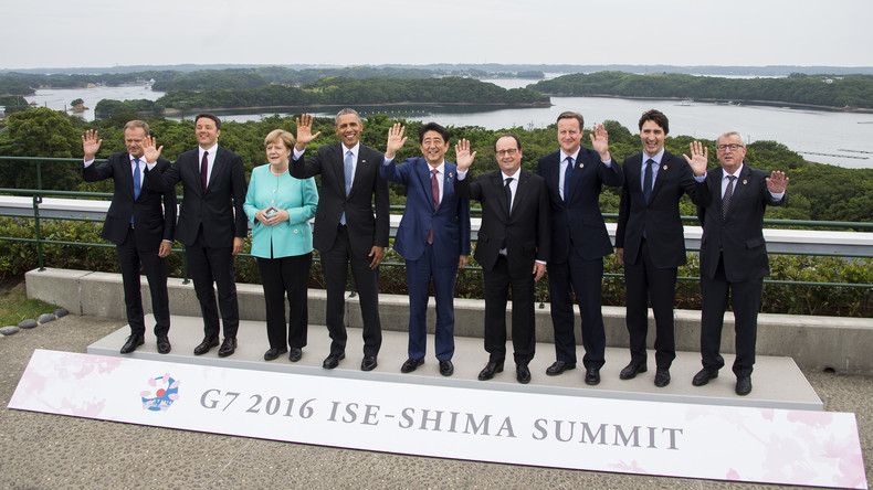 G7 au Japon : «Ca sert à prendre une belle photo à l’issue de la réunion»