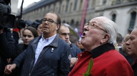 En ce 1er mai, Jean-Marie Le Pen commémore Jeanne d’Arc à Paris sans la direction du FN 