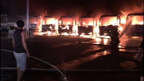 Arabie saoudite : sept bus incendiés par des employés licenciés et non payés (VIDEO)