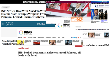 Assad, allié de Daesh ! Quand les médias mainstream se lancent dans le complotisme
