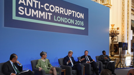 Londres : le sommet anti-corruption organisé par David Cameron fait sourire