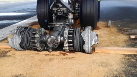 Quatre des huit pneus d’un A330 explosent à l’atterrissage. Catastrophe évitée de justesse (PHOTOS)