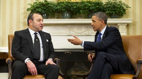 Le roi du Maroc Mohammed VI et Barack Obama