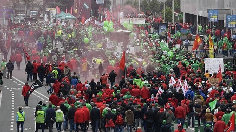 Belgique : les grèves se multiplient dans le service public pour faire chuter le gouvernement