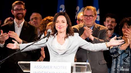 Une candidate à la tête du parti Québécois promet un référendum sur la souveraineté du Québec