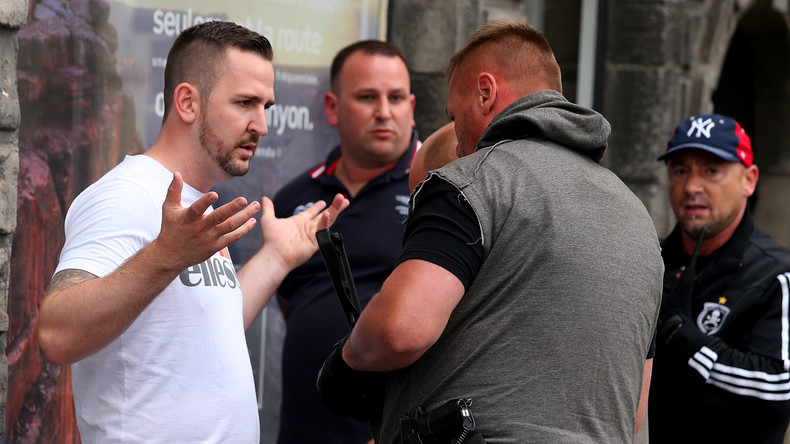 Premiers débordements à Lille entre supporters ukrainiens et allemands (VIDEOS)
