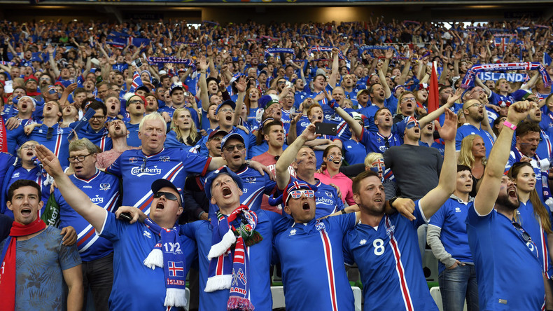 Euro 2016 : Les chants des supporters islandais imposent la crainte et le respect