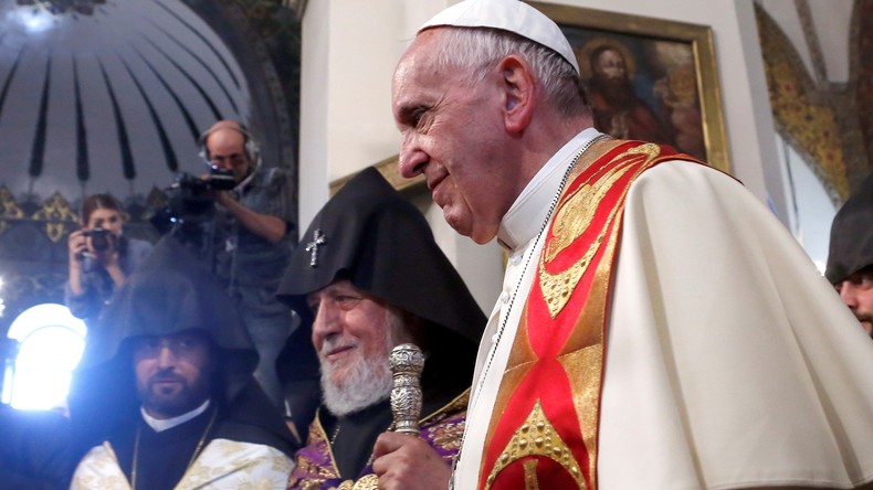 Le Pape qualifie de génocide le massacre des Arméniens sous l’Empire ottoman