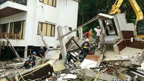 Thaïlande : au moins un touriste mort et sept piégés dans l’effondrement d’un hôtel