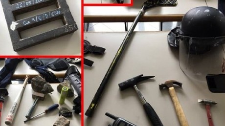 «Musée des casseurs» : Alliance Police dévoile l’arsenal utilisé par les manifestants