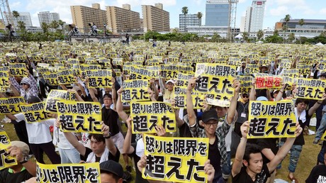 Okinawa : plus de 50 000 Japonais dans les rues pour dire «non» aux bases militaires américaines