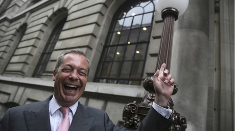L'une des figures de proue du Brexit, Nigel Farage