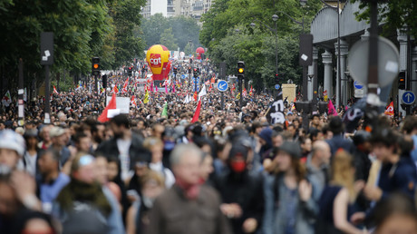 Les opposants à la loi travail de nouveau mobilisés à Paris 