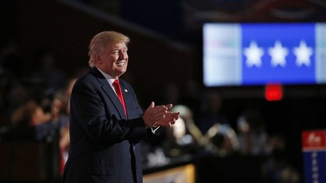 A Cleveland, Donald Trump se pose en homme providentiel