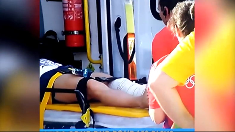 Gravement blessé, l'athlète français Samir Aït Saïd victime... des ambulanciers brésiliens (VIDEO)