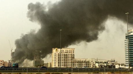 Important incendie dans un immeuble en construction à Dubaï (IMAGES)