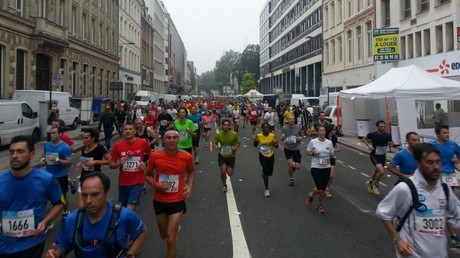 La course du semi-marathon de Lille 