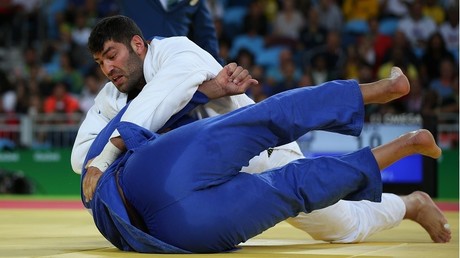 Les deux judokas en action le 12 août 2016