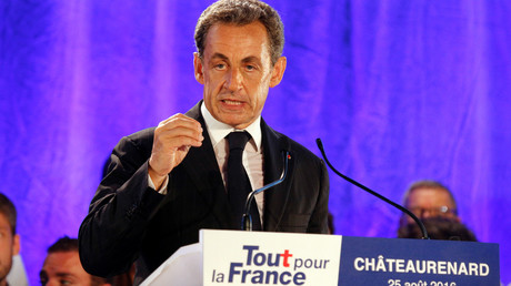 Les meilleurs passages du show Sarkozy en images à l'occasion de son premier meeting de campagne