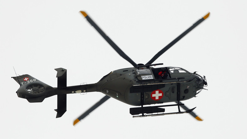 Crash d'un hélicoptère de l'armée suisse, les autorités redoutent des blessés 