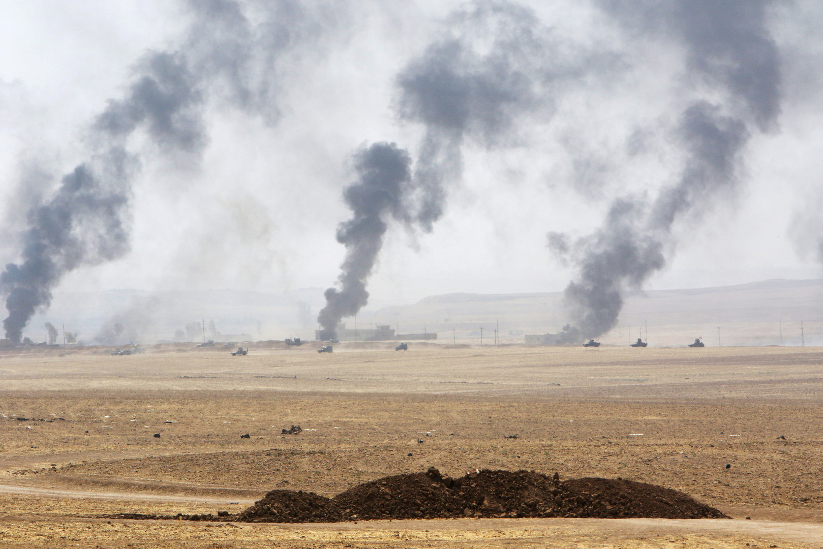 Daesh utilise une forme rudimentaire de gaz moutarde en Irak — RT en ...