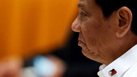 Le président philippin Rodrigo Duterte 