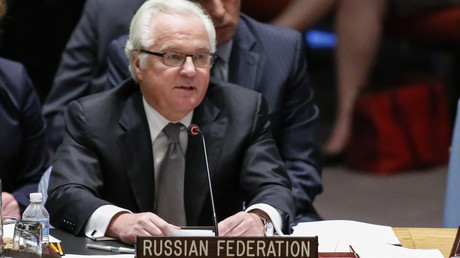 Vitali Tchourkine, ambassadeur de la fédération de Russie auprès de l'Organisation des Nations unies à New York.
