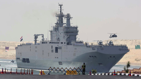 DCNS a livré à l'Egypte le second navire de guerre Mistral