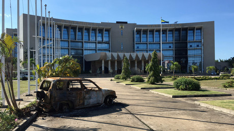 L'Assemblée nationale gabonaise, attaquée par les manifestants 