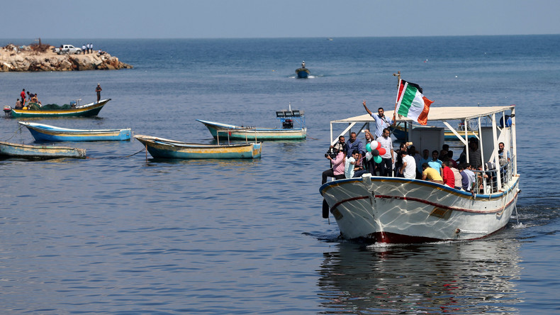 La marine israélienne intercepte le «bateau des femmes» qui se dirigeait vers Gaza