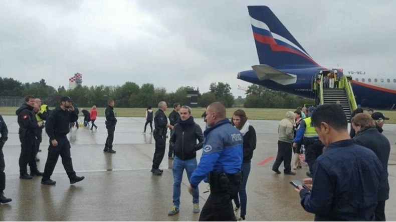 Alerte à la bombe dans un vol Genève-Moscou de la compagnie russe Aeroflot, un homme interpellé